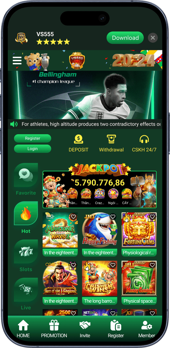 Download Vs555 game app free